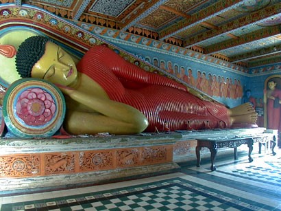 Bouddha Shakyamuni couché